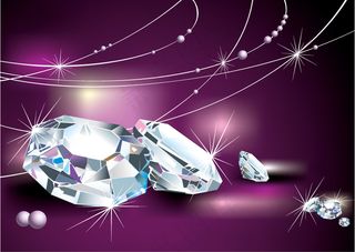 超酷的钻石矢量素材