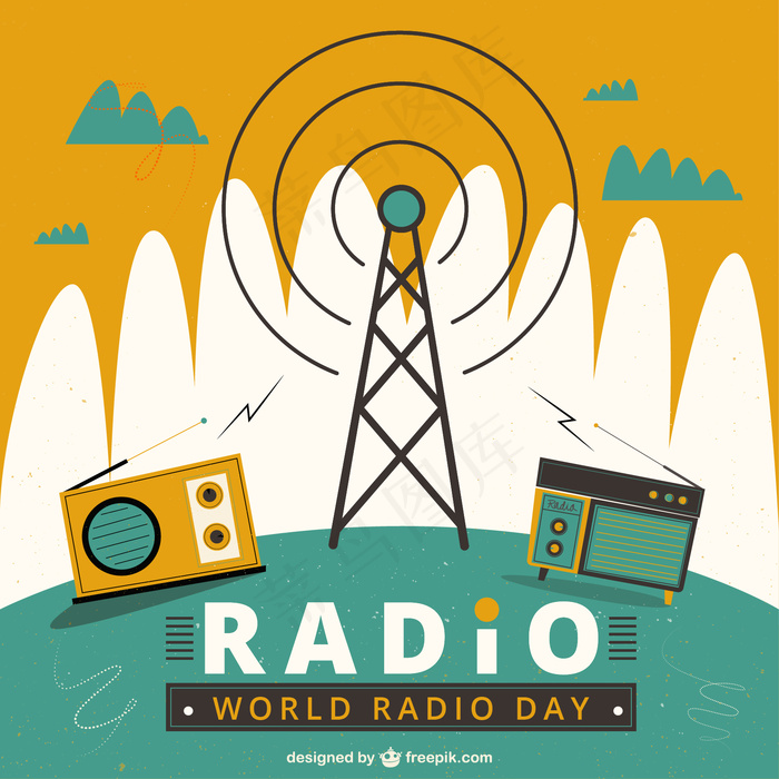 世界无线电日的几何背景