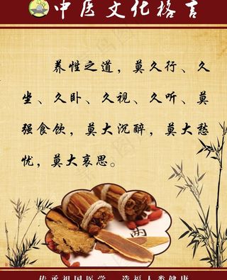 中医药文化名言图片