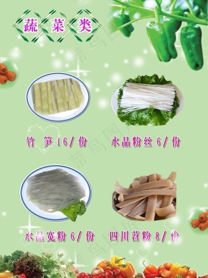 蔬菜类4图片(2480X3508(DPI:300))psd模版下载