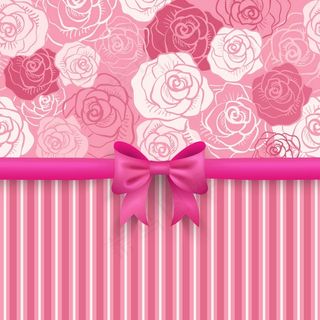 粉色花朵花卉背景矢量