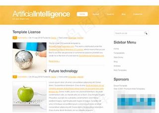 黄色背景商务大气漂亮的网站模板