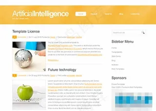 黄色背景商务大气漂亮的网站模板