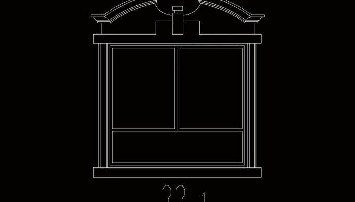 欧式构造 飘窗套图片