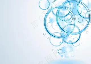 时尚圆环背景图片