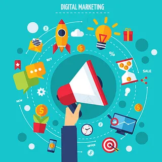 创意营销插画矢量图图片