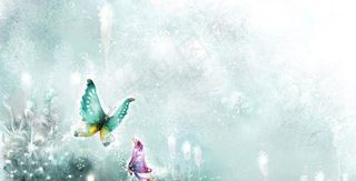 梦幻蝴蝶背景图片