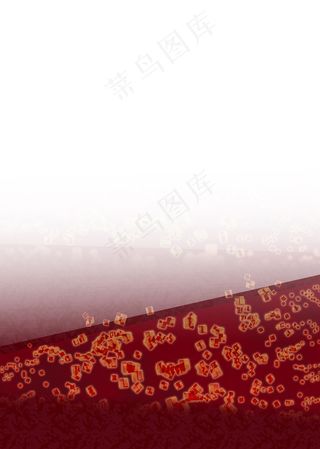 褐色花纹渐变背景图