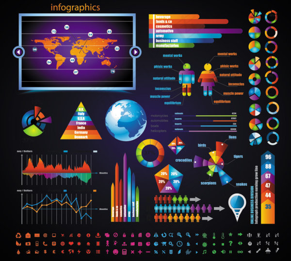 商业数据元素03—矢量素材