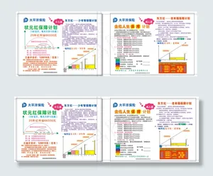 太平洋保险宣传彩页