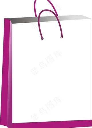 纸质手提袋（展开图）图片