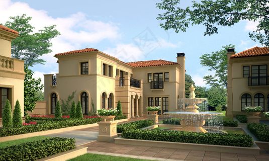 欧式庄园建筑