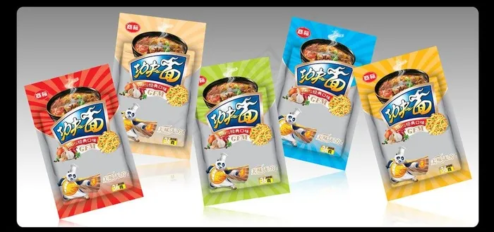 功夫面 食品包装图片(2400X3800(DPI:508))psd模版下载