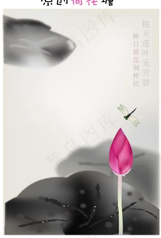 原创荷花塘图片