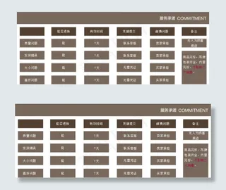 淘宝服务承诺海报图片