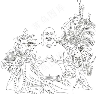 弥勒佛图片