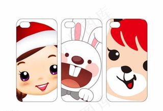 儿童画卡通头像手机壳