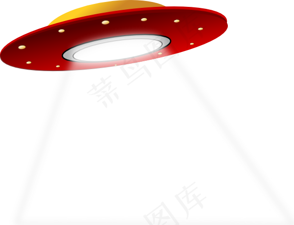 UFO外星人飞船剪贴画