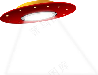 UFO外星人飞船剪贴画