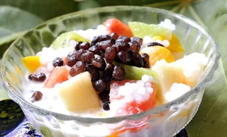 q椰西米 什锦 水果捞图片