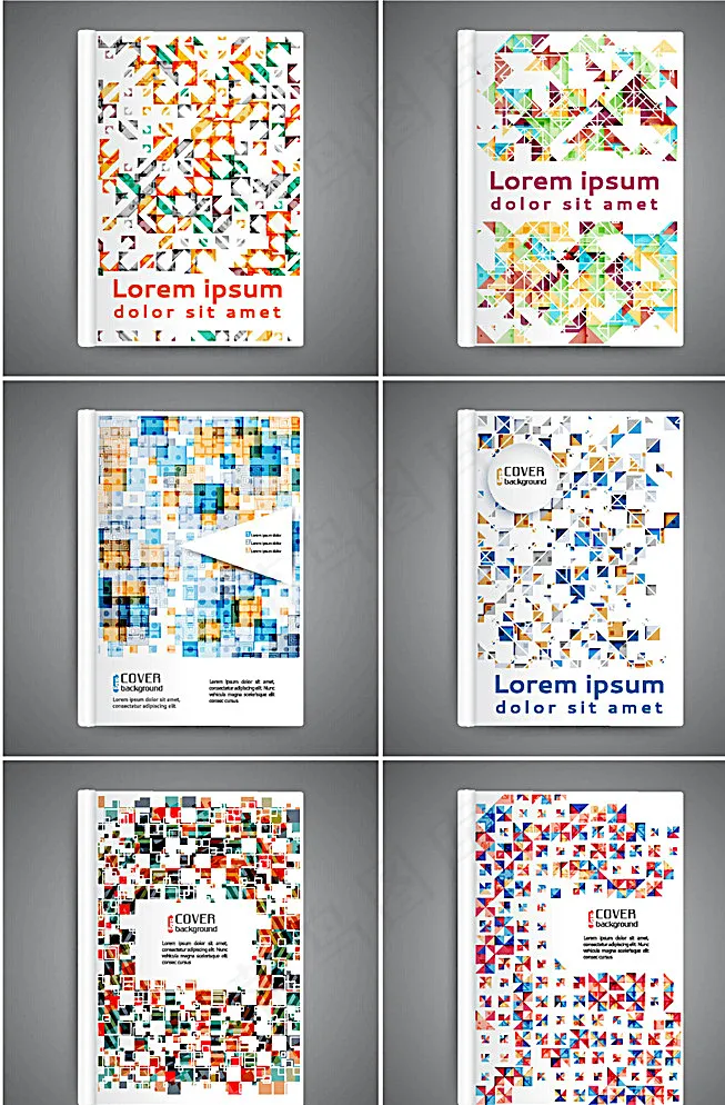 创意画册封面图片cdr矢量模版下载