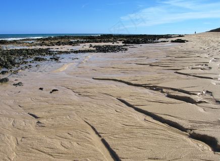 海边沙滩风光图片