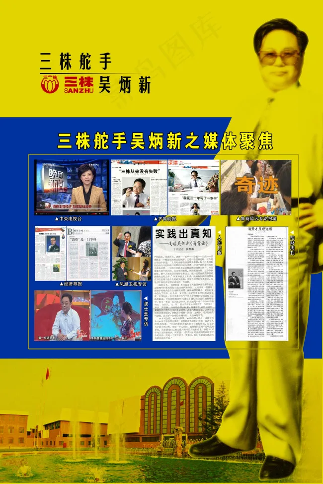 企业家海报(2268X3402(DPI:72))psd模版下载