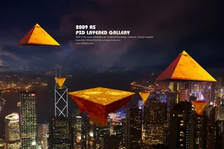 城市夜景商业背景素材