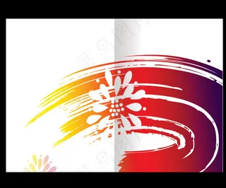 中国风画册封面PSD