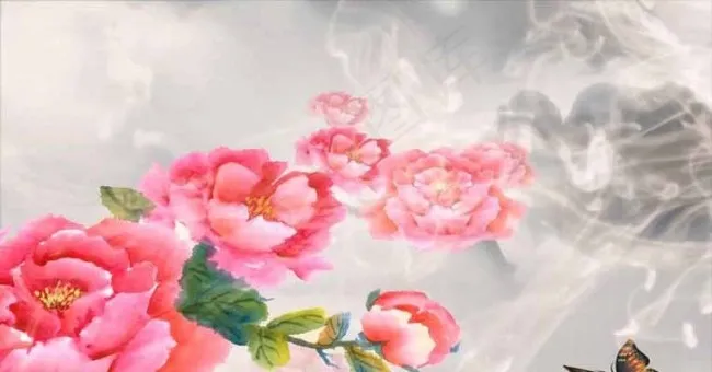 蝴蝶飞舞大屏幕LED背景视频