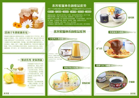 蜂蜜宣传做制作