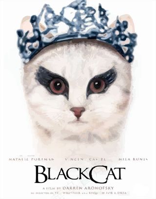 卡通动物矢量图猫咪