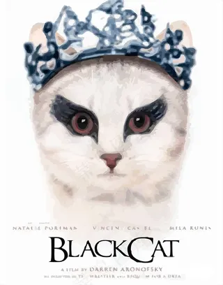 卡通动物矢量图猫咪