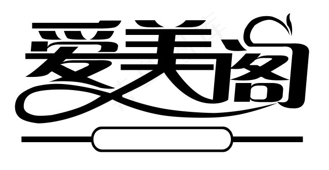 爱美阁标志 logo
