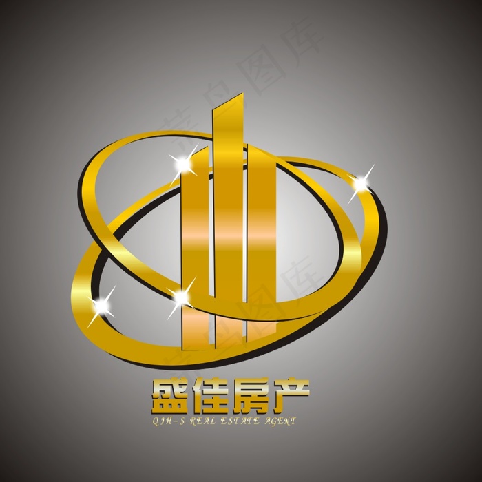 房地产logo设计cdr矢量模版下载