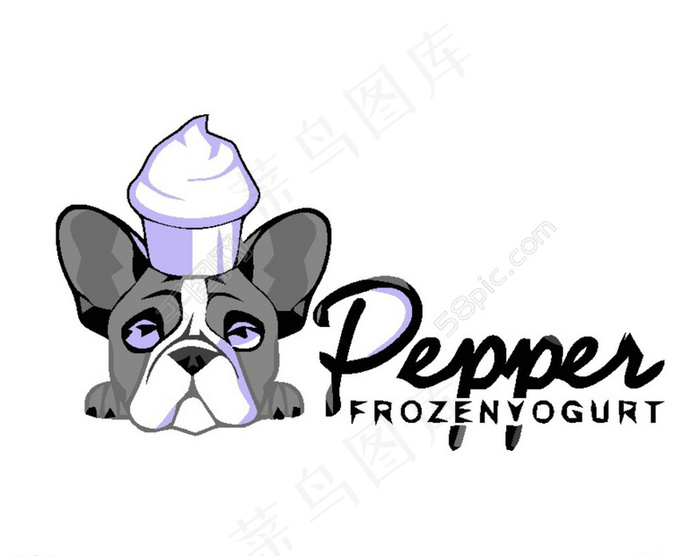 卡通logo图片ai矢量模版下载