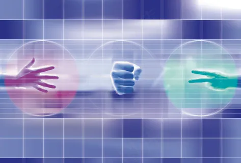 金融商业抽象蓝色背景