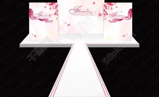 浪漫婚礼背景图片