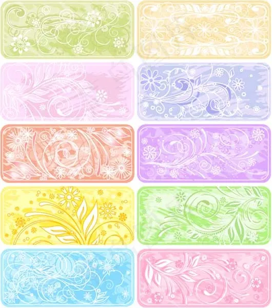 花纹底图eps,ai矢量模版下载