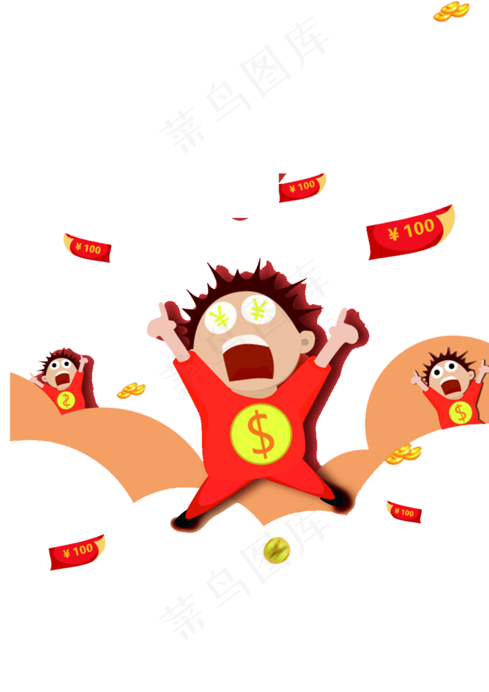 新年元宵元旦过年春节PNG素材