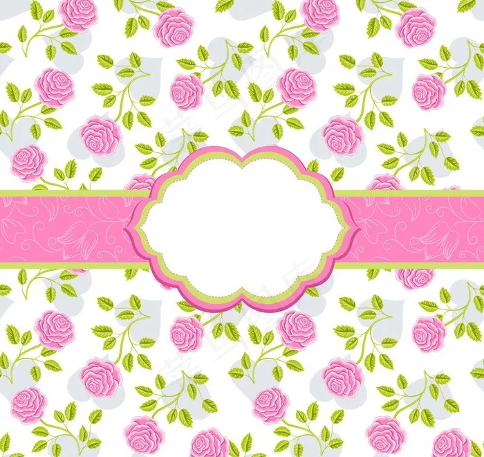 婚礼邀请卡图片eps,ai矢量模版下载