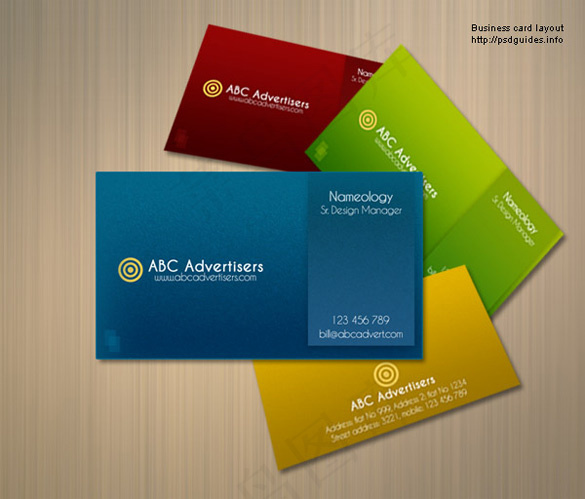 层次看名片模板集