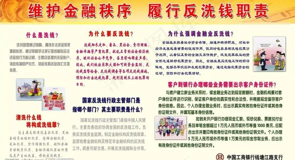 维护金融秩序 履行反洗钱职责图片