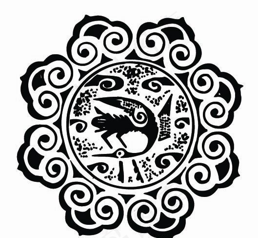 元明时代 矢量版画 古典图案 矢量中华五千年 AI源文件_0607ai矢量模版下载