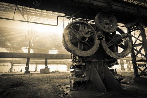 废弃的生产车间