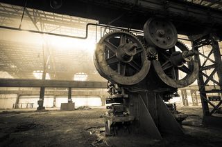 废弃的生产车间