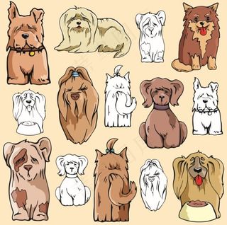 矢量狗狗图片集