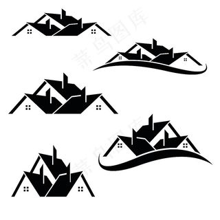 卡通房子logo设计