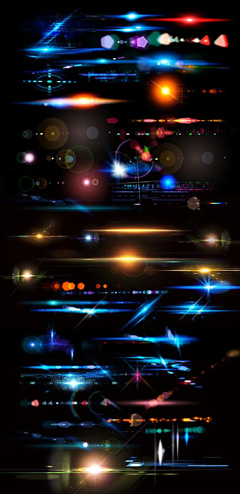 星光 光晕 光效 光芒图片(5000X10000(DPI:72))psd模版下载