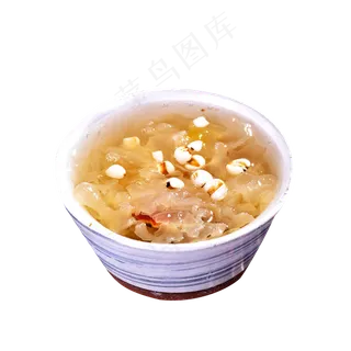 美味银耳汤海报PNG素材